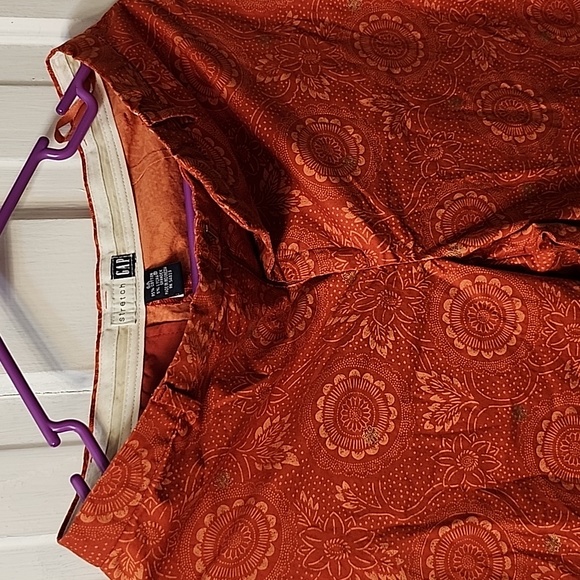 GAP Pants & Jumpsuits Gap 6a Stretch Dress Pants In Burnt Orange